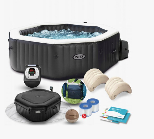 Бассейн-джакузи Intex Jet and Buble Deluxe 218x71 см (28462GN)