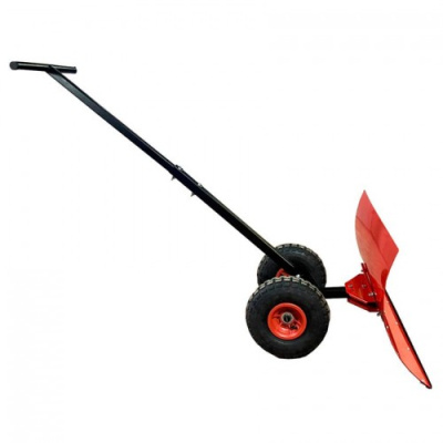 Лопата для уборки снега на колесах