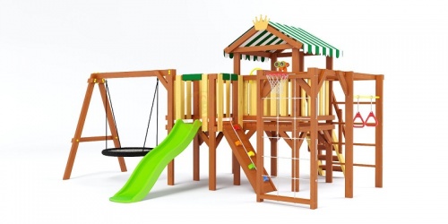 Детская спортивная площадка для дачи Савушка Baby 15 play