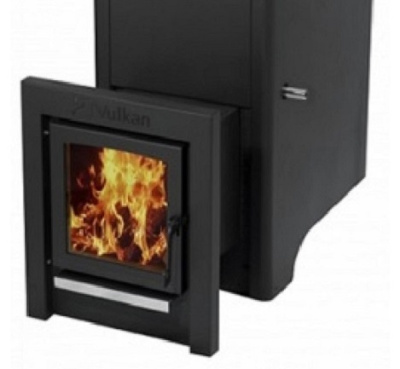 Дровяная печь Вулкан Эльбрус 16 Тоннель стекло
