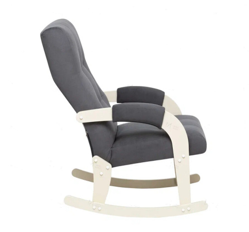 Кресло-качалка Leset Спринг слоновая кость Velur V32