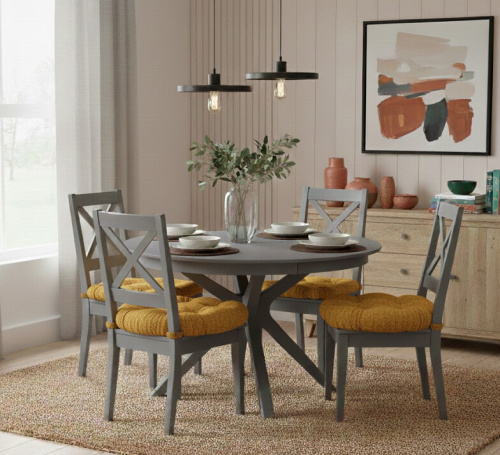 Стол Гермес серый 