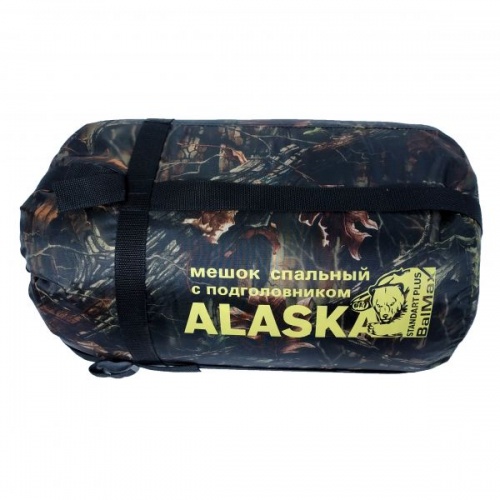 Спальный мешок Balmax (Аляска) Standart Plus series до -10 градусов Темный лес