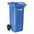 Контейнер для мусора ESE 120л синий