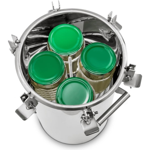 Автоклав для консервирования ДОБРЫЙ ЖАР 2в1 с тэном (17л) 