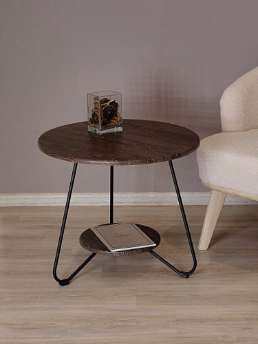 Стол журнальный BeautyStyle 38 дуб шоле коричневый 