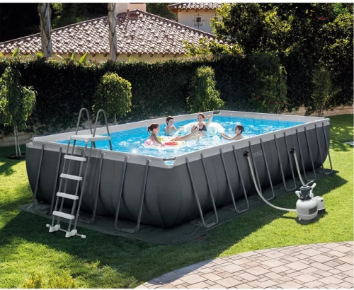 Бассейн Intex Ultra XTR с волейбольной сеткой 732x366x132 см 26368 