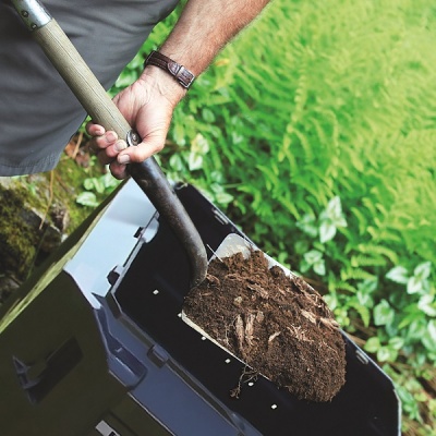 Компостер Compogreen 380 л черный