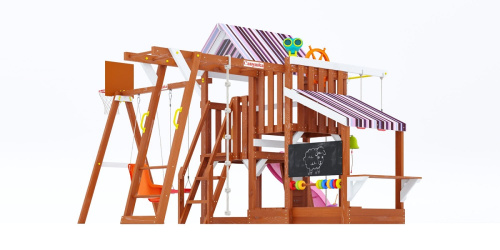 Детская площадка для дачи Савушка TooSun 9 розовый