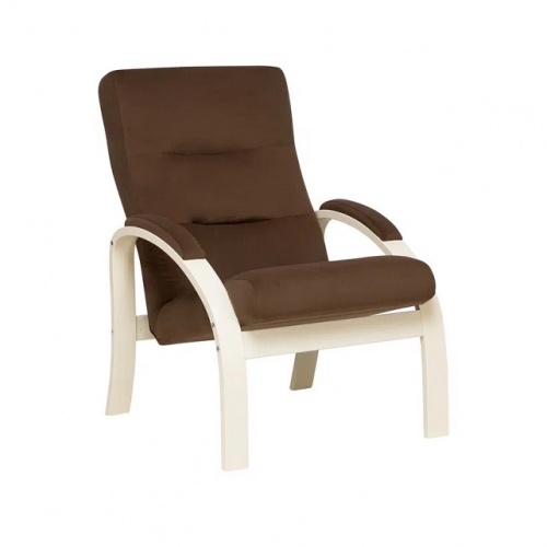 Кресло Leset Лион слоновая кость Velur V23 