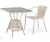Комплект мебели T706 Y137C-W85-70x70 2Pcs Latte