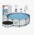 Бассейн каркасный Bestway 56438 Round steel Pro MAX 457x122см