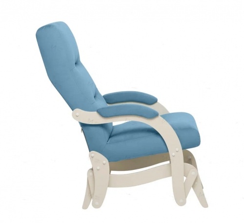 Кресло-маятник Leset Дэми слоновая кость ткань V47