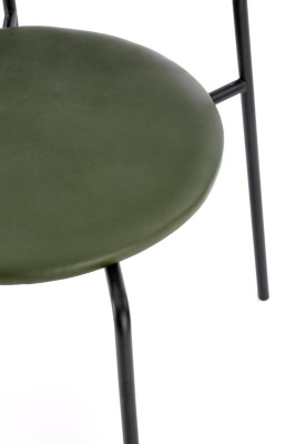 Стул HALMAR K524 зеленый черный 