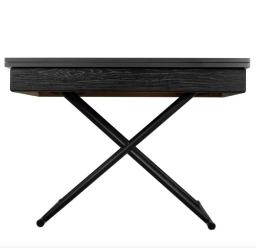 Стол трансформер Лерон графит темный черный 