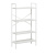 Стеллаж Leset Стилвуд 24 широкий 4 полки белый 