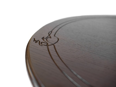 Стол журнальный Грация М темно-коричневый 