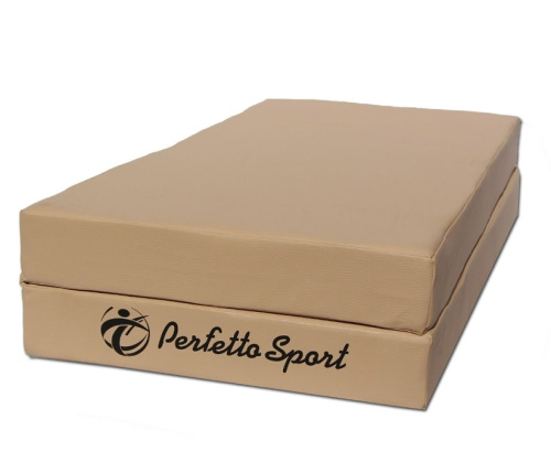 Мат №3 100 х 100 х 10 складной Perfetto Sport бежевый