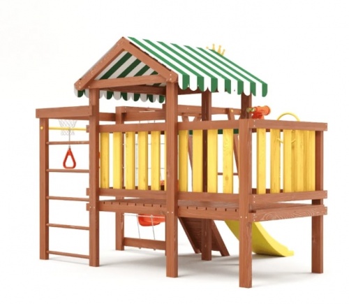 Детская спортивная площадка для дачи Савушка Baby 2 Play