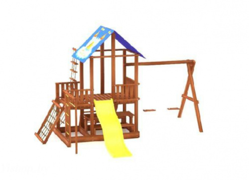 Детский спортивный комплекс Росинка-4 качели деревянные