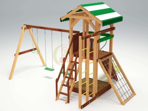 Детская спортивная площадка для дачи Савушка 4 Cезона 4