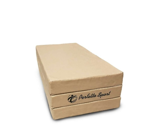 Мат № 4 100 х 150 х 10 складной Perfetto Sport бежевый