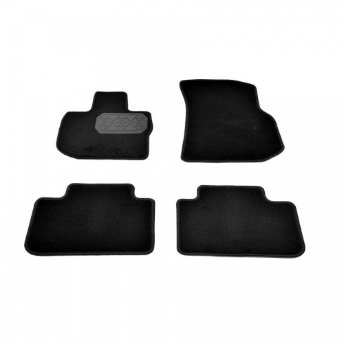 Коврики салона текстильные BMW Х3 G1 2017 черные