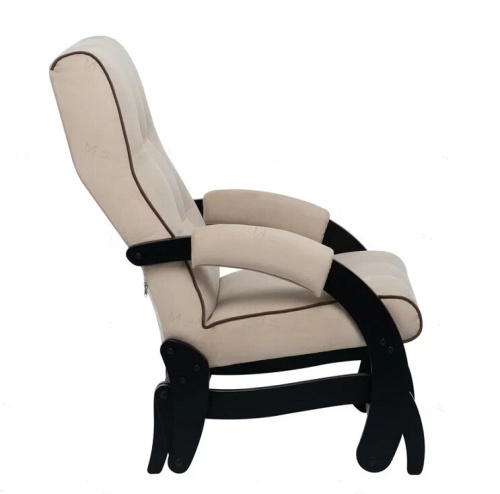 Кресло-маятник Leset Хилл венге Velur V18 кант V23