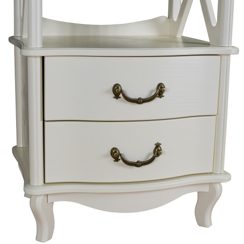 Этажерка Джульетта 2 уровня Л дуб шампань