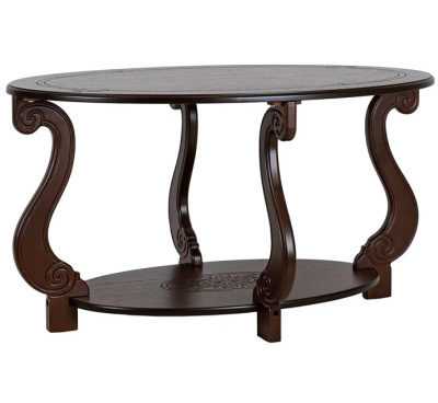 Стол журнальный Овация М Темно-коричневый 