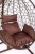 Подвесное кресло Скай 02 коричневый подушка коричневый 