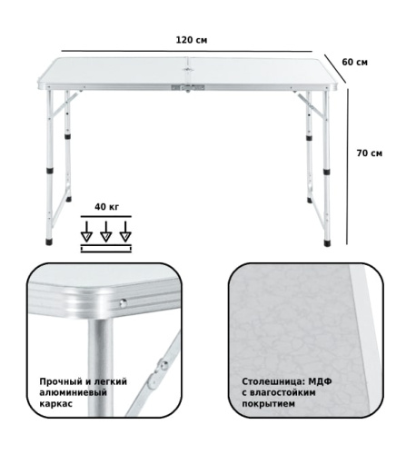 Набор мебели для пикника Green Glade M790-1