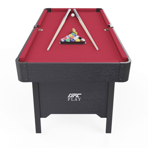 Игровой стол бильярд DFC 54 135 x 65 см красный