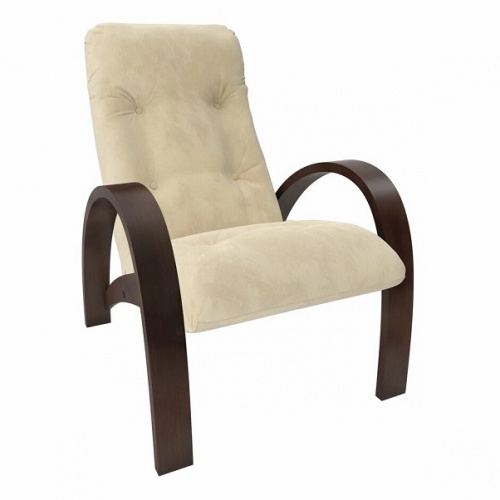 Кресло для отдыха Модель S7 Verona Vanilla орех 