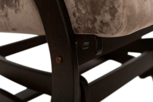 Кресло-маятник Leset Альва мокко Crash lux 5