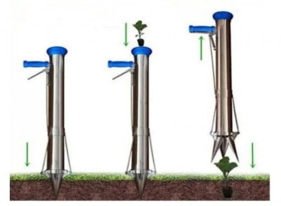 Пистолет для посадки рассады Кальмар