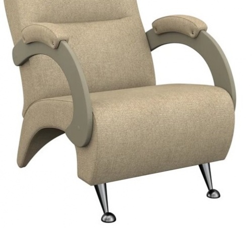 Кресло для отдыха Модель 9-Д Мальта 03 серый ясень 