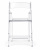 Стул складной садовый Angioletto CPL-02 Transparent