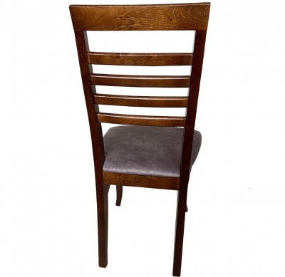 Стул МДК-93 Орех Микровелюр коричневый 