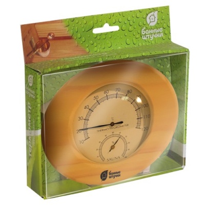 Банная станция овальная в деревянном корпусе арт.18022