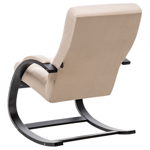 Кресло-качалка Leset Милано венге текстура Velur V18