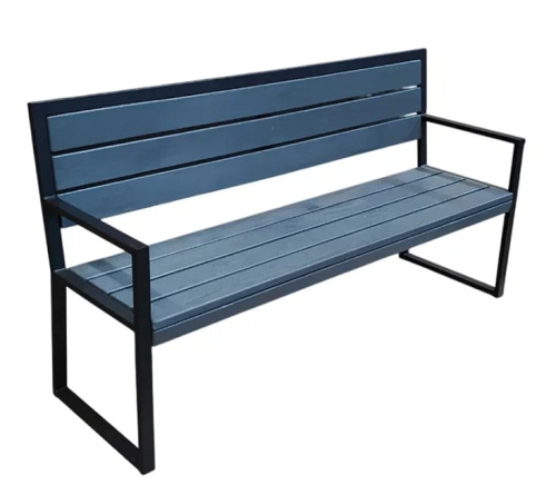 Скамейка садовая Мастер 9 графит