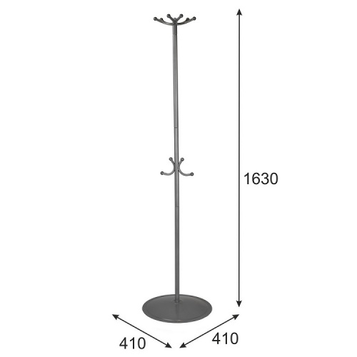 Вешалка напольная Пико 16 металлик 
