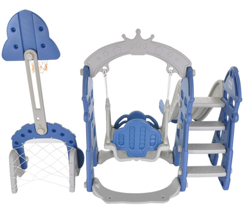 Горка-комплекс Pituso Замок L-DT05 синий серый