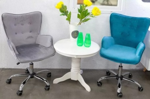 Кресло BELLA БЕЛЛА velvet бежевый 