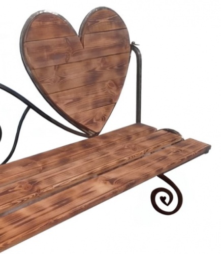 Скамейка сердце С51 Саниджи