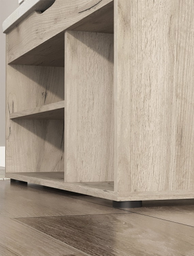 Банкетка Норд СН-122.08 дуб крафт серый 