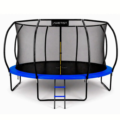 Батут AMETIST PRO Inside D435-14FT Blue Orange