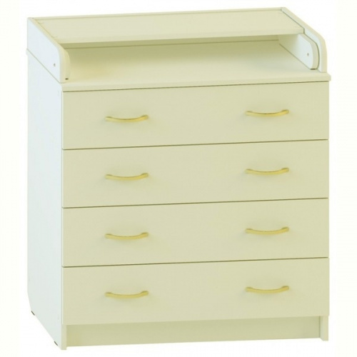 Комод Атон Сириус 804 ЛДСП слоновая кость 