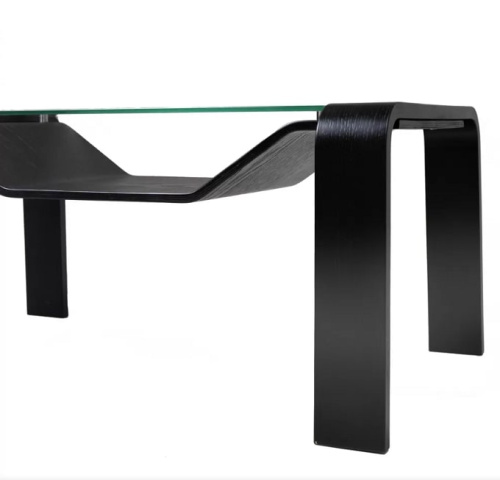 Стол журнальный Гурон 1 черный матовый 